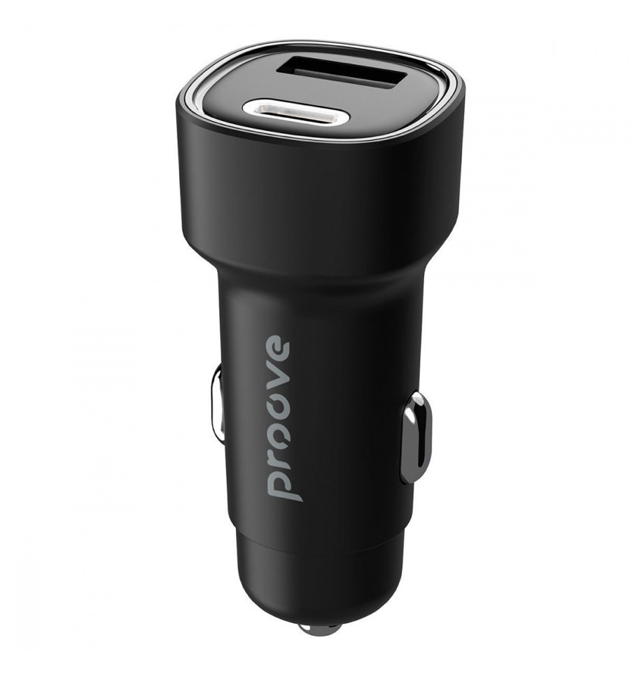 АЗП Proove Flash 48W (Type-C + USB) (чорний)