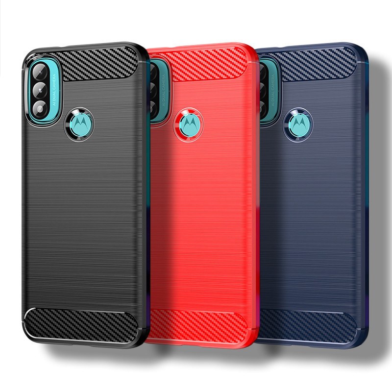 Чохол накладка Silicone Case Full Protective Motorola E40 Red - -
