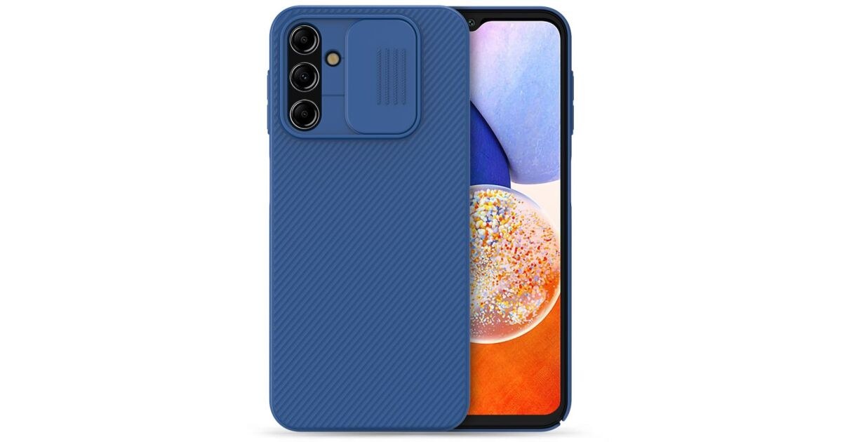 Чохол накладка серії Camshield Serge Ring Samsung Galaxy A14 4G/5G Blue - -