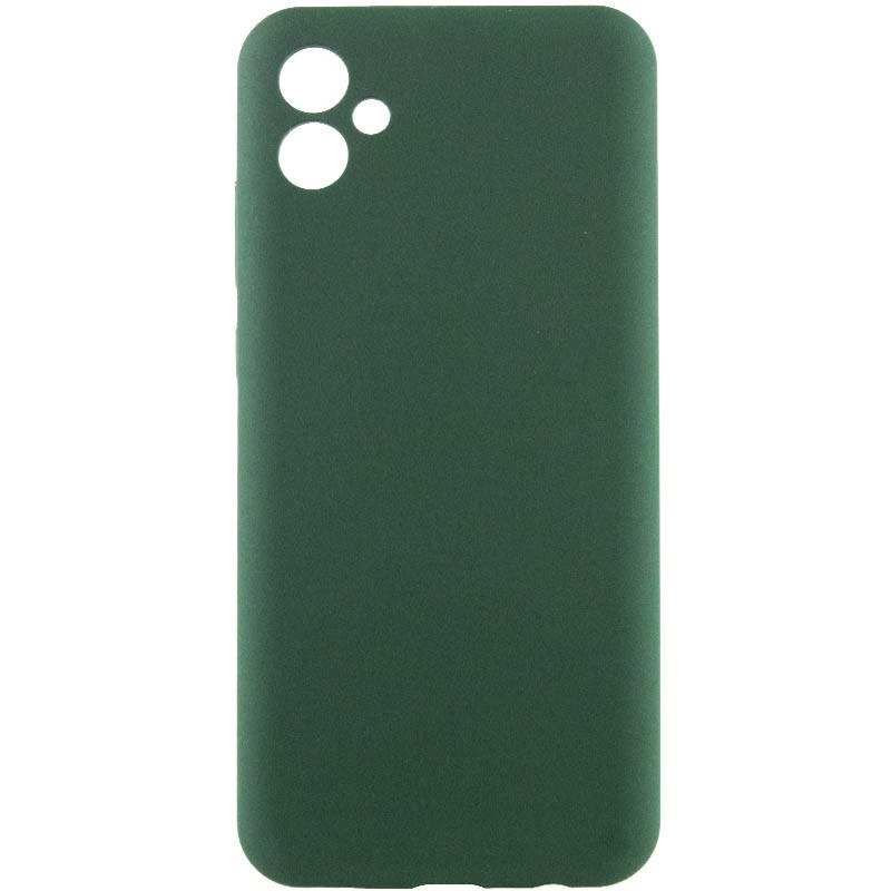 Чохол накладка Silicone Case Samsung A04e (A042) Dark Green