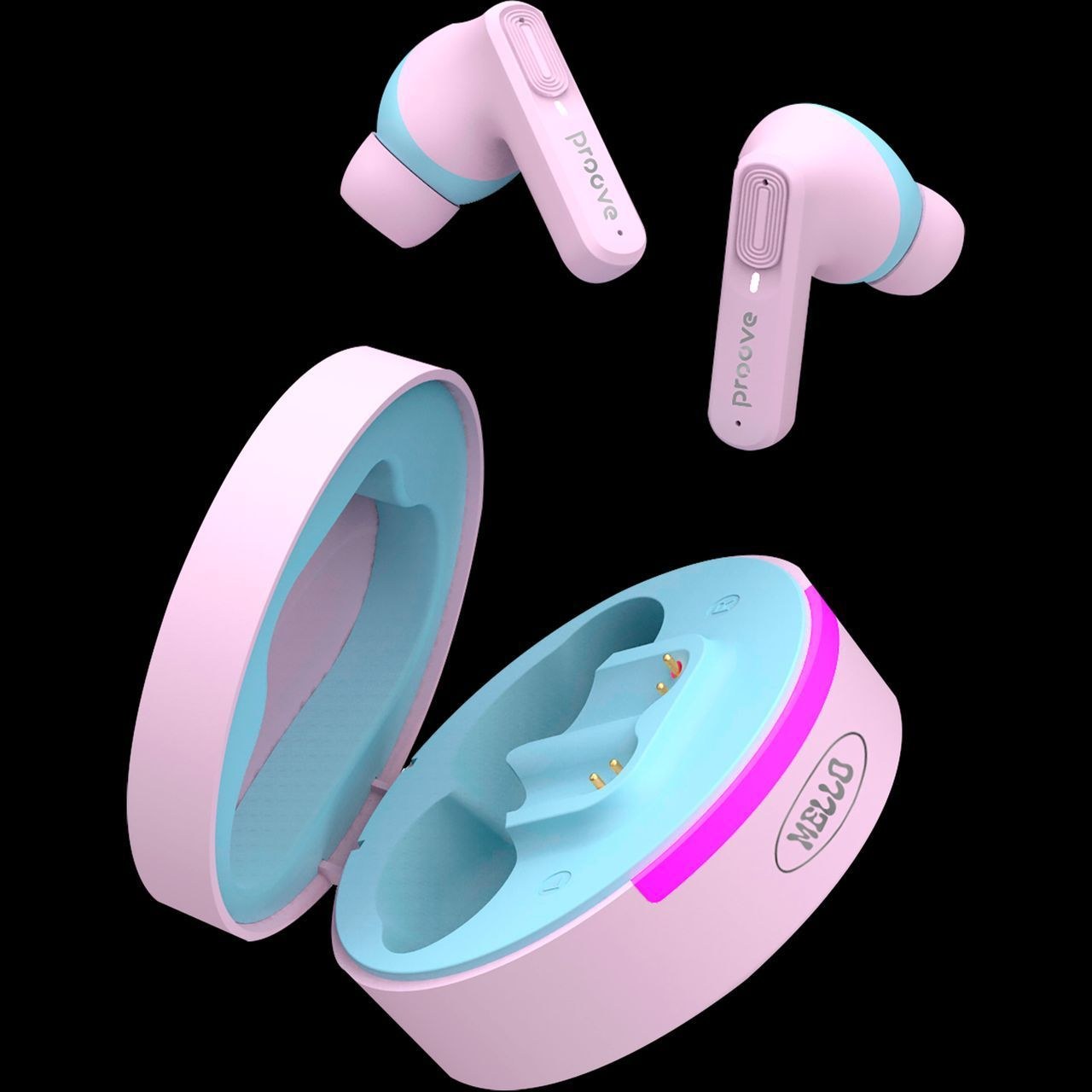 Бездротові навушники Proove Mello TWS with ANC (APP) Cotton Candy