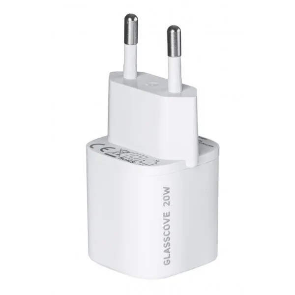 МЗП GLASSCOVE 20W TYPE-C (TC-099PD) White