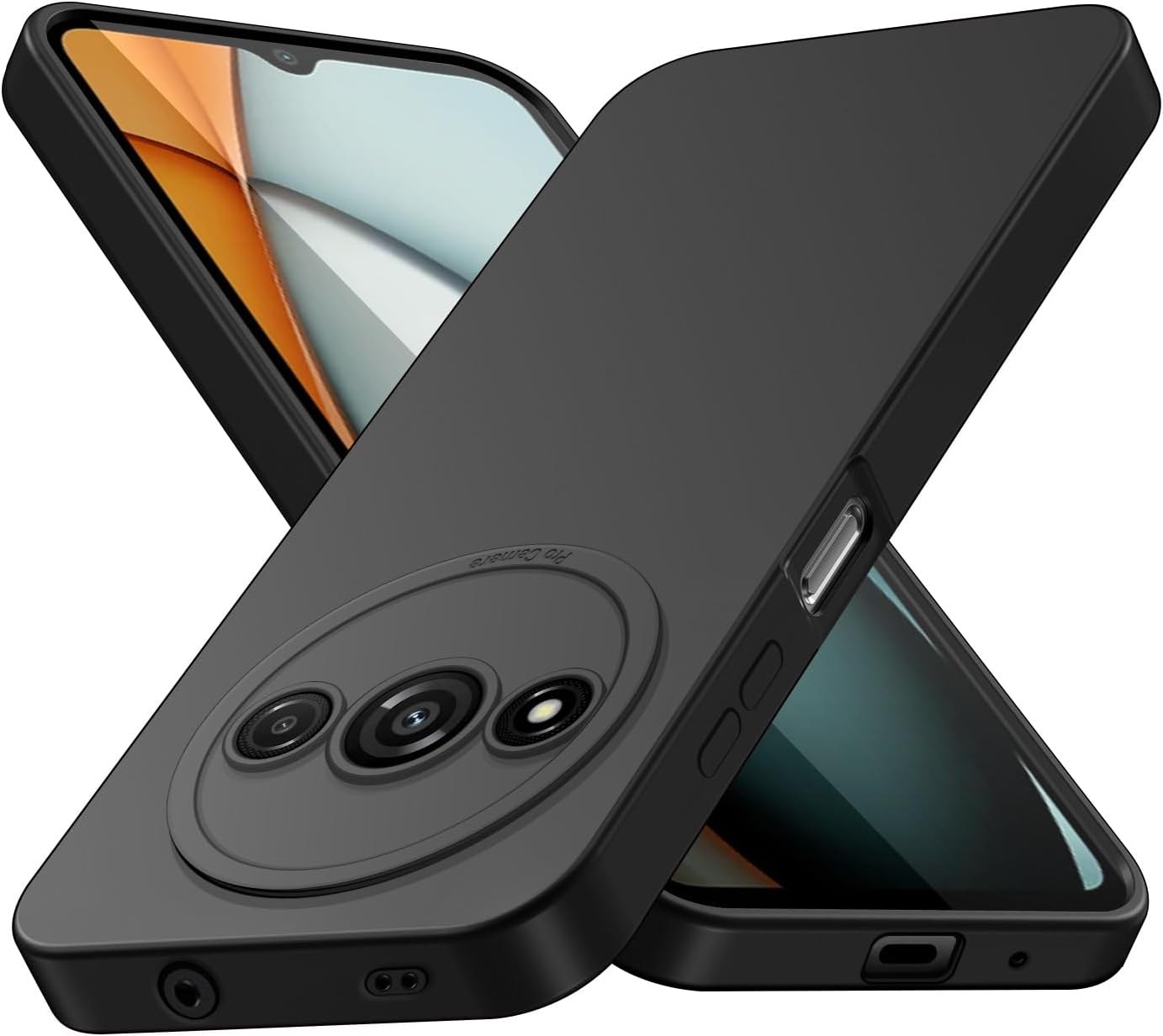 Чохол накладка Silicone Cover Full Camera Xiaomi Redmi A3 Yellow - -