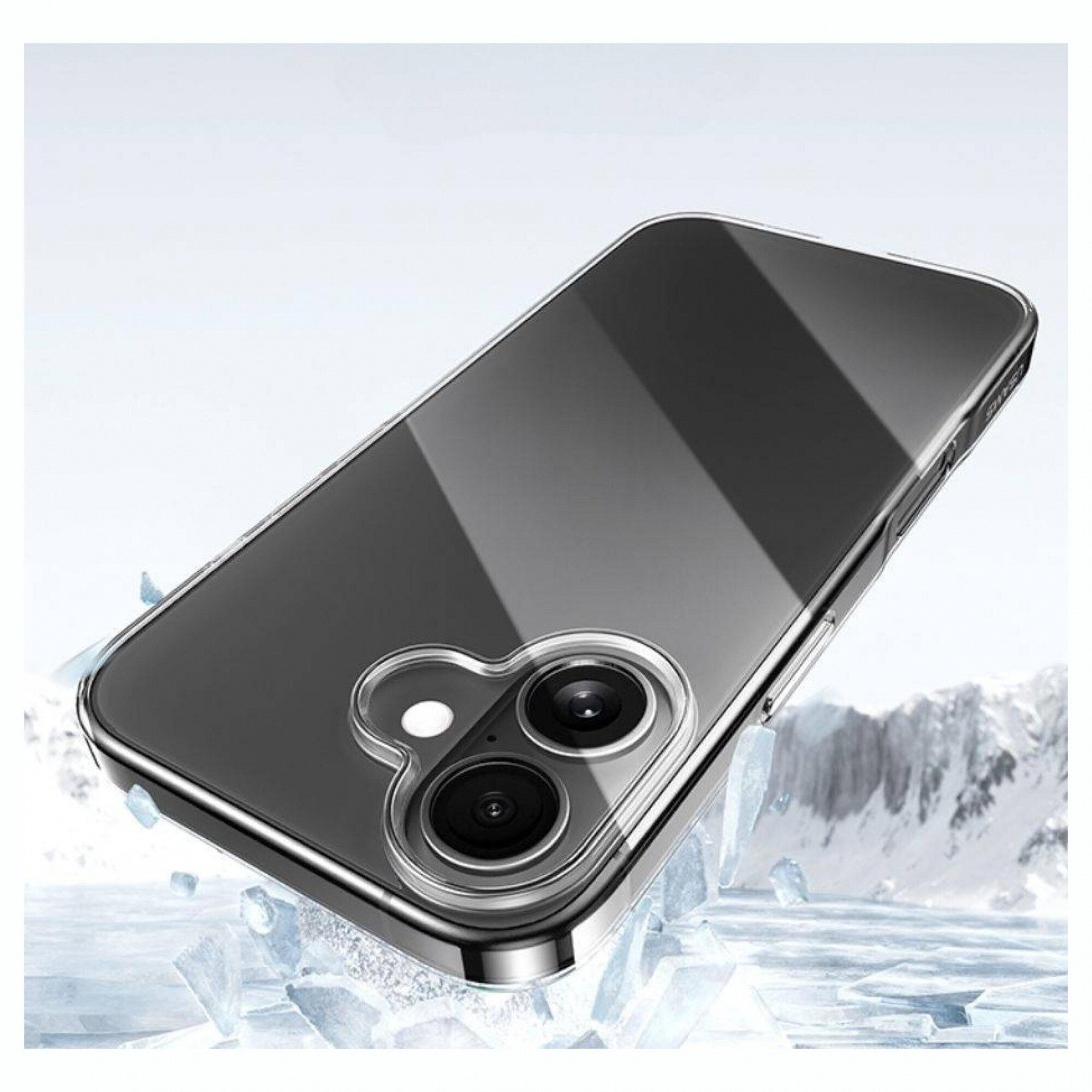 Чохол накладка TPU Epic Apple iPhone 16e (6.1`) Transparent - -