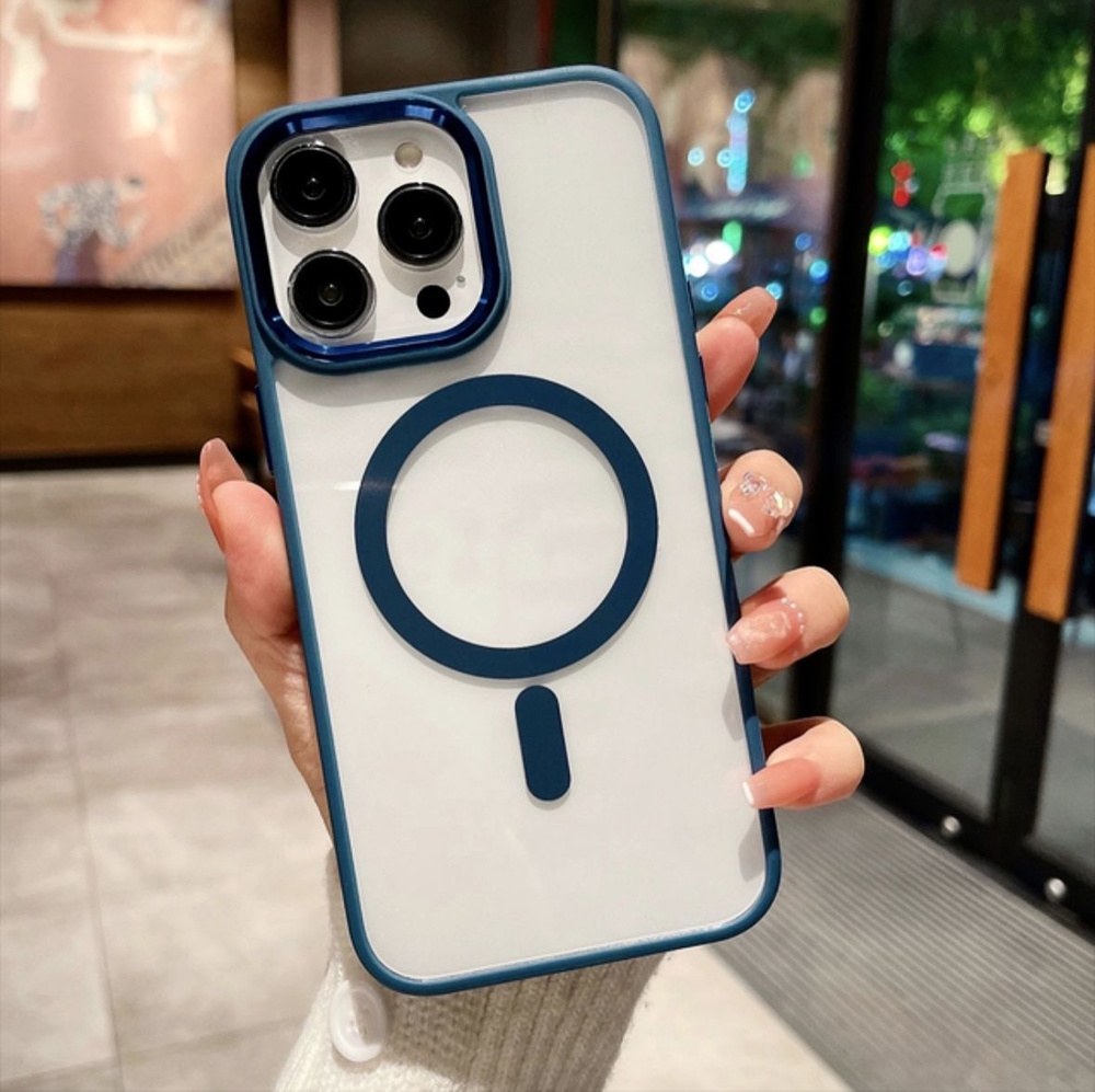 Чохол накладка Monro MagSafe iPhone 14 Pro Sky - -