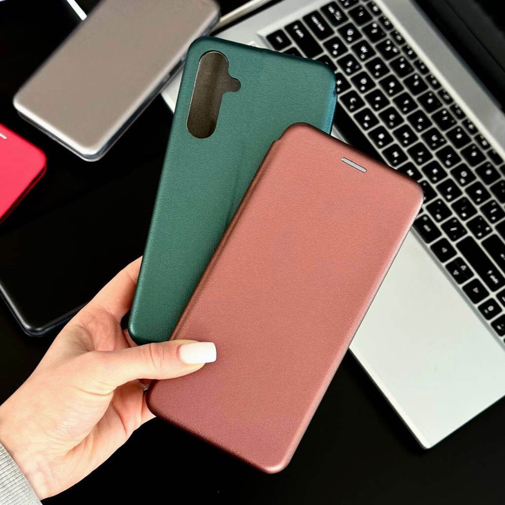 Чохол-книжка Xiaomi Redmi A3 Dark Green - -