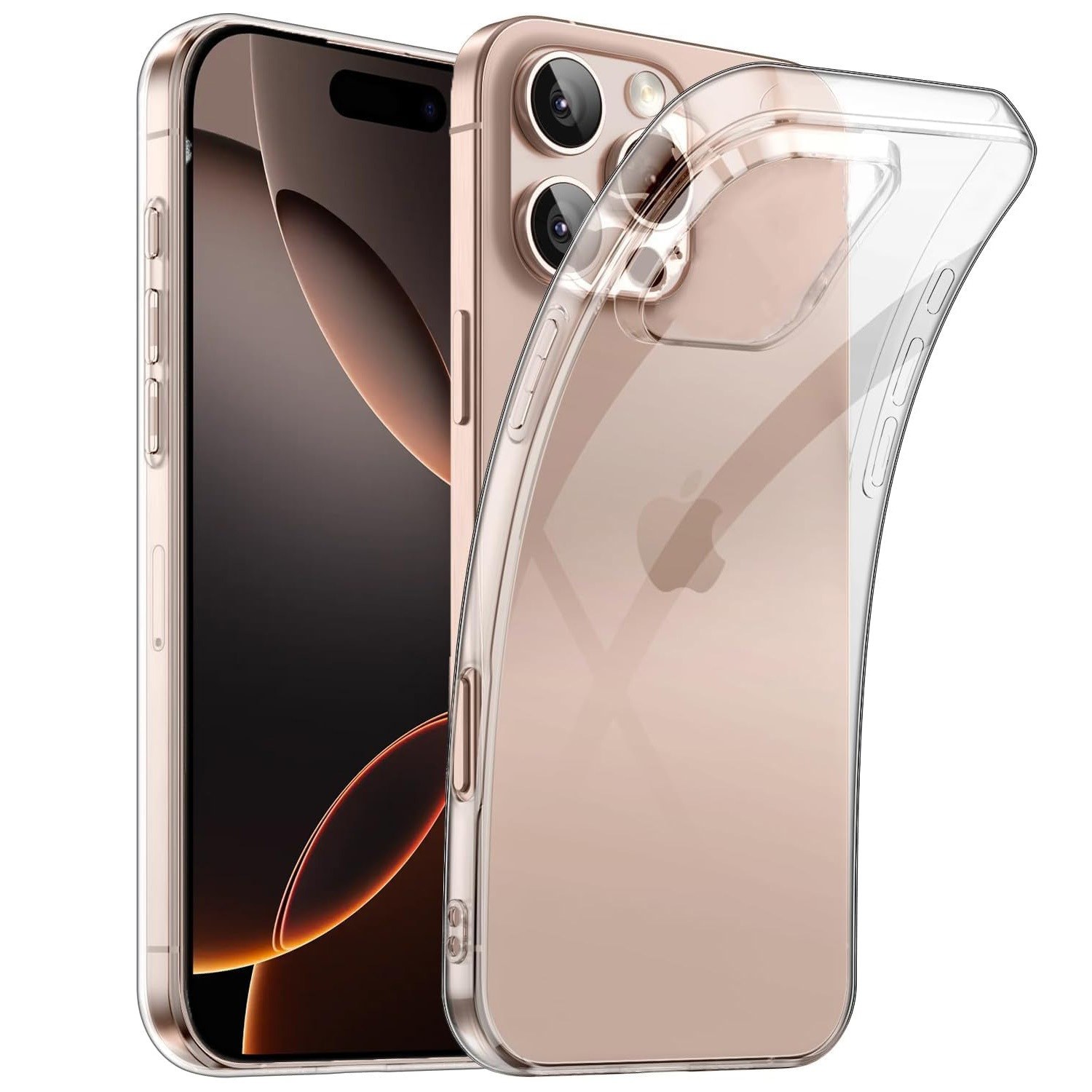 Чохол накладка TPU Epic Apple iPhone 16 Pro Max (6.9`) Transparent - -