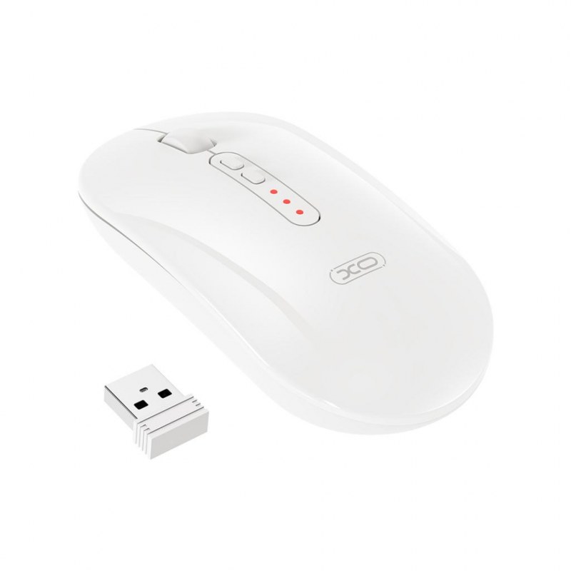 Миша бездротова XO M13 Tri-mode Bluetooth Wireless Silent Mouse Біла - -