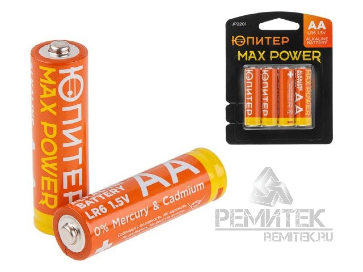 Батарейка UA Power Turbo Max Alkaline LR6 4XAA 1.5V