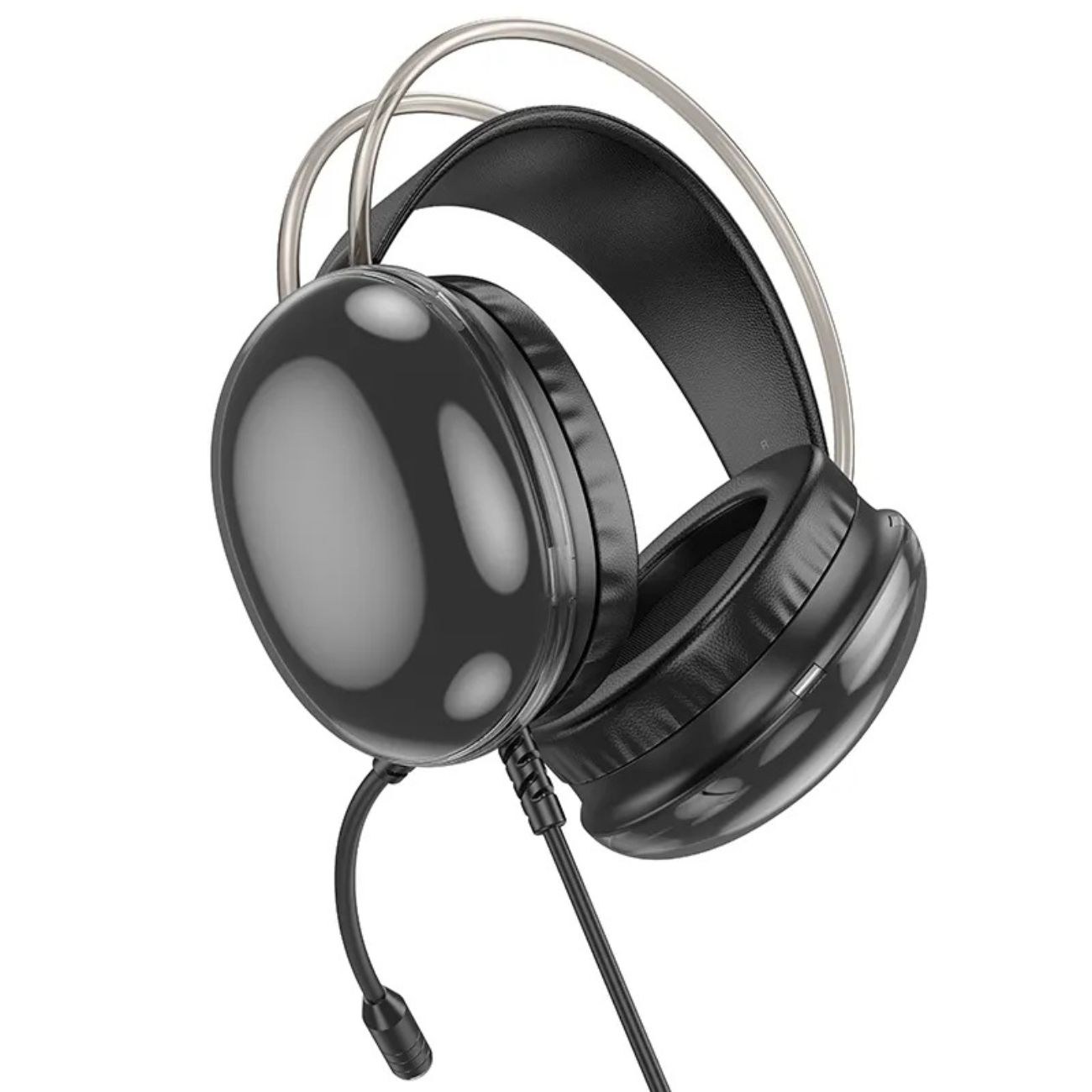 Накладні навушники Hoco W109 Plus Rich USB7.1 channel gaming (USB/2m) Black