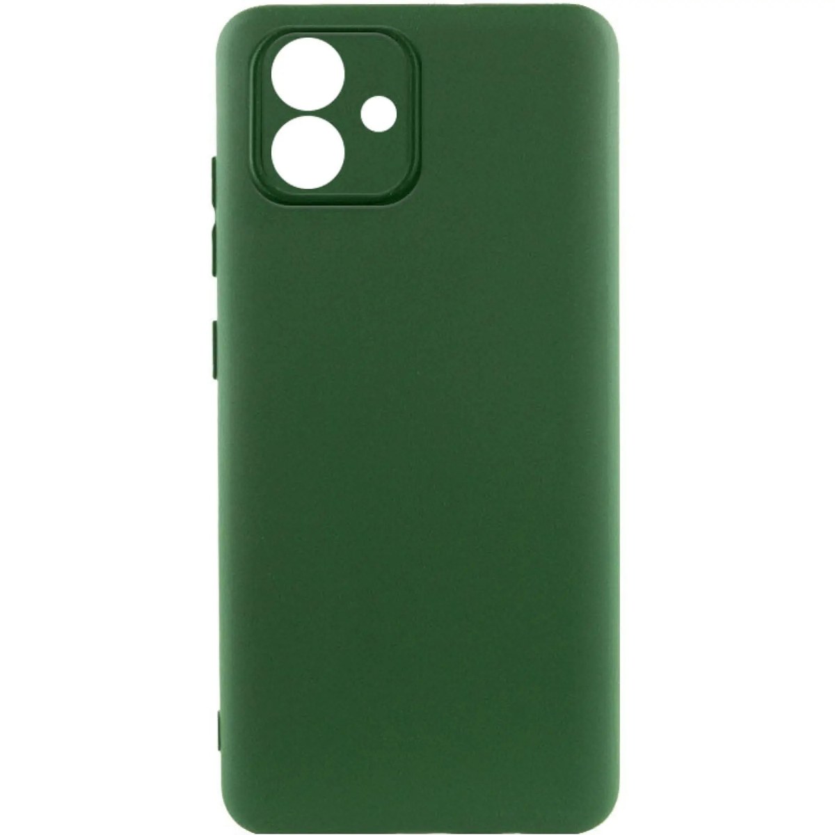 Чохол накладка Silicone Case Full Camera Samsung Galaxy A07 Dark green