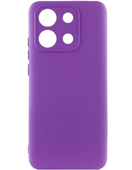 Чохол накладка Silicon Case Full Camera Xiaomi Redmi 15C Lavender
