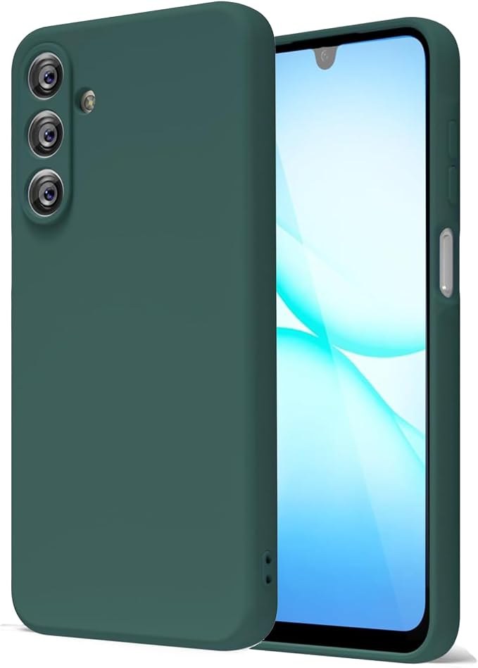 Чохол накладка Silicone Case Full Camera Samsung Galaxy A17 5G Dark Green
