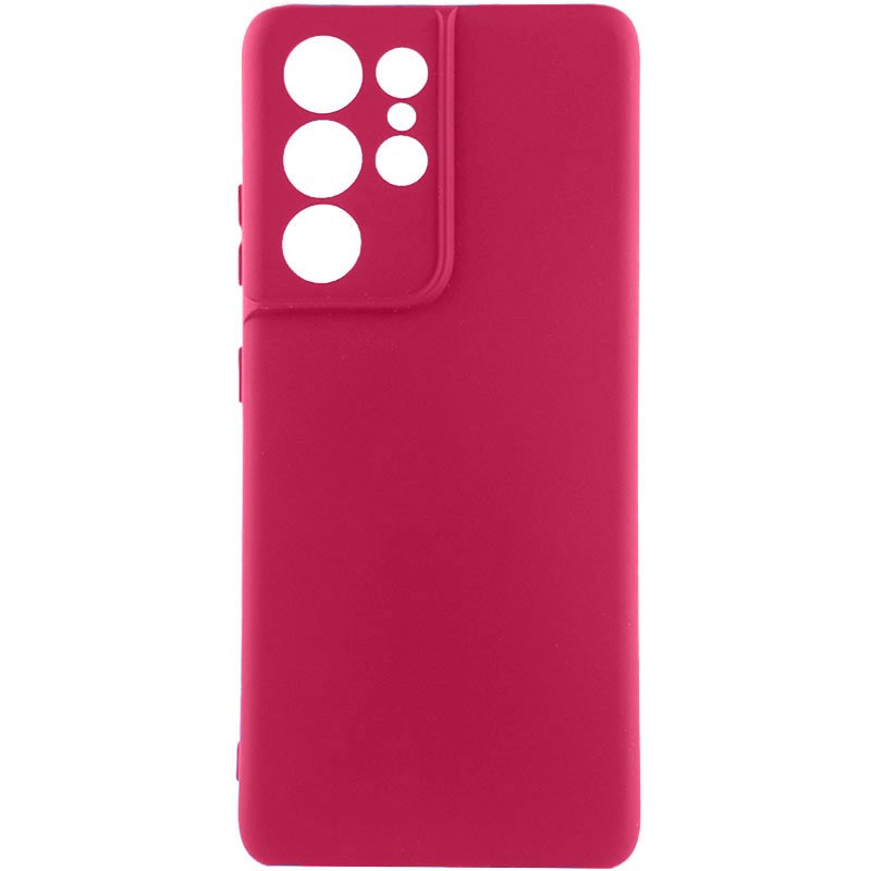 Чохол накладка Silicone Case Full Camera Samsung Galaxy A17 5G Marsala