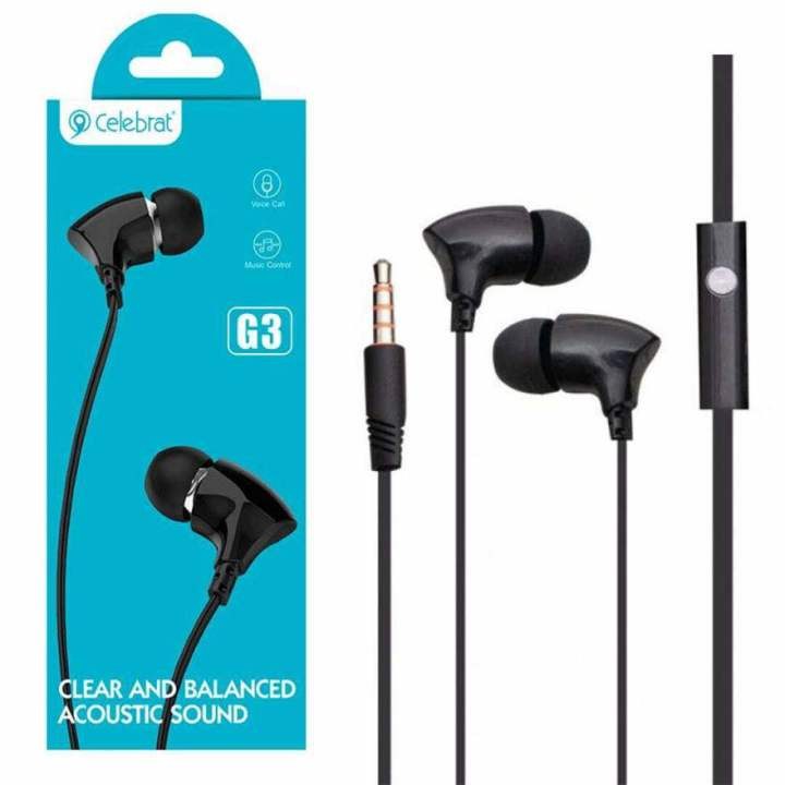 Навушники Celebrat G7 black - -