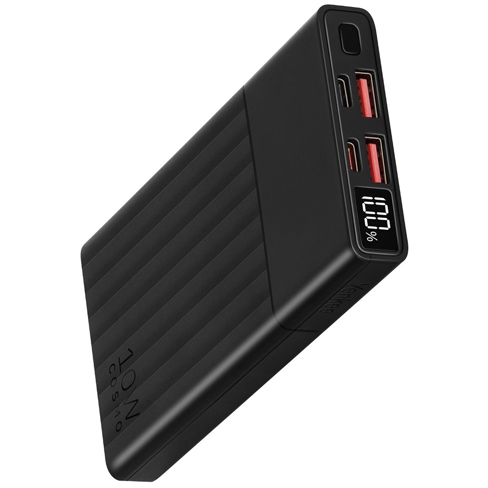 Зовнішній акумулятор YENKEE YPB 1041 - 10000 mAh 10W (Black)