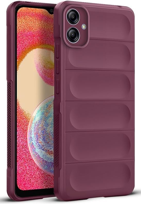 Чохол накладка Frosted Matte Samsung A04e /  M04 / F04 Red - -