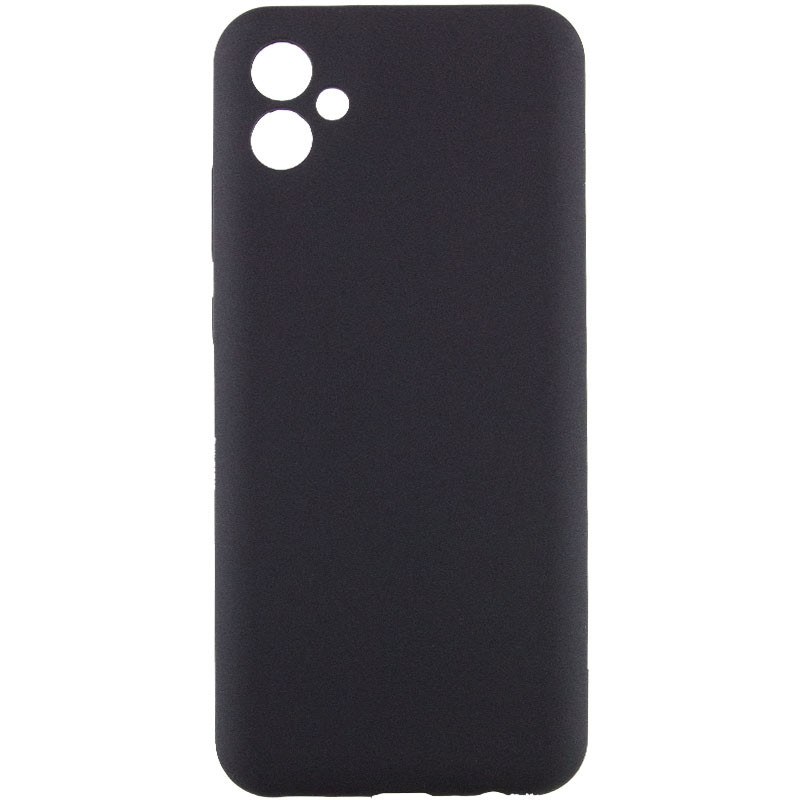 Чохол накладка Silicone Case Full Samsung A04e (A042) Black - -