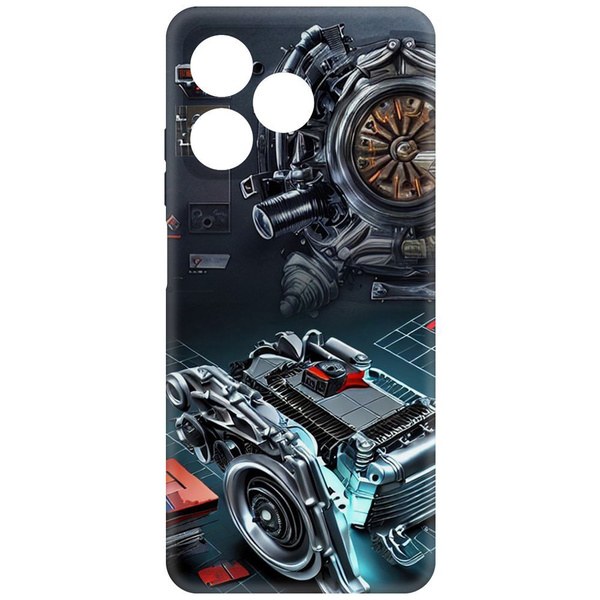 Чохол накладка Full Soft Case Realme C61 / C63 Black - -