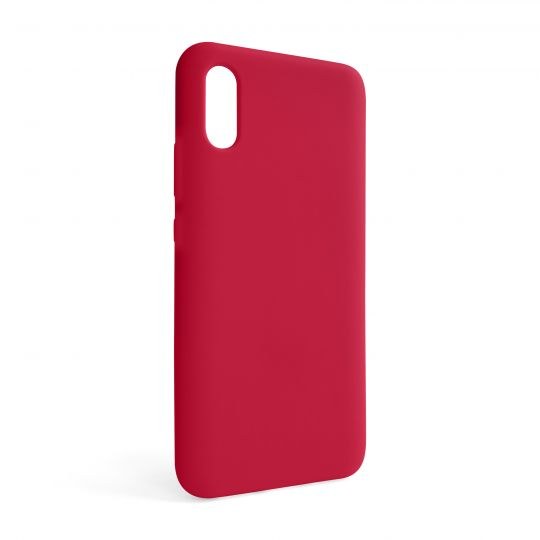 Чохол накладка Silicone Case Full Protective Xiaomi Redmi 9A Red - -