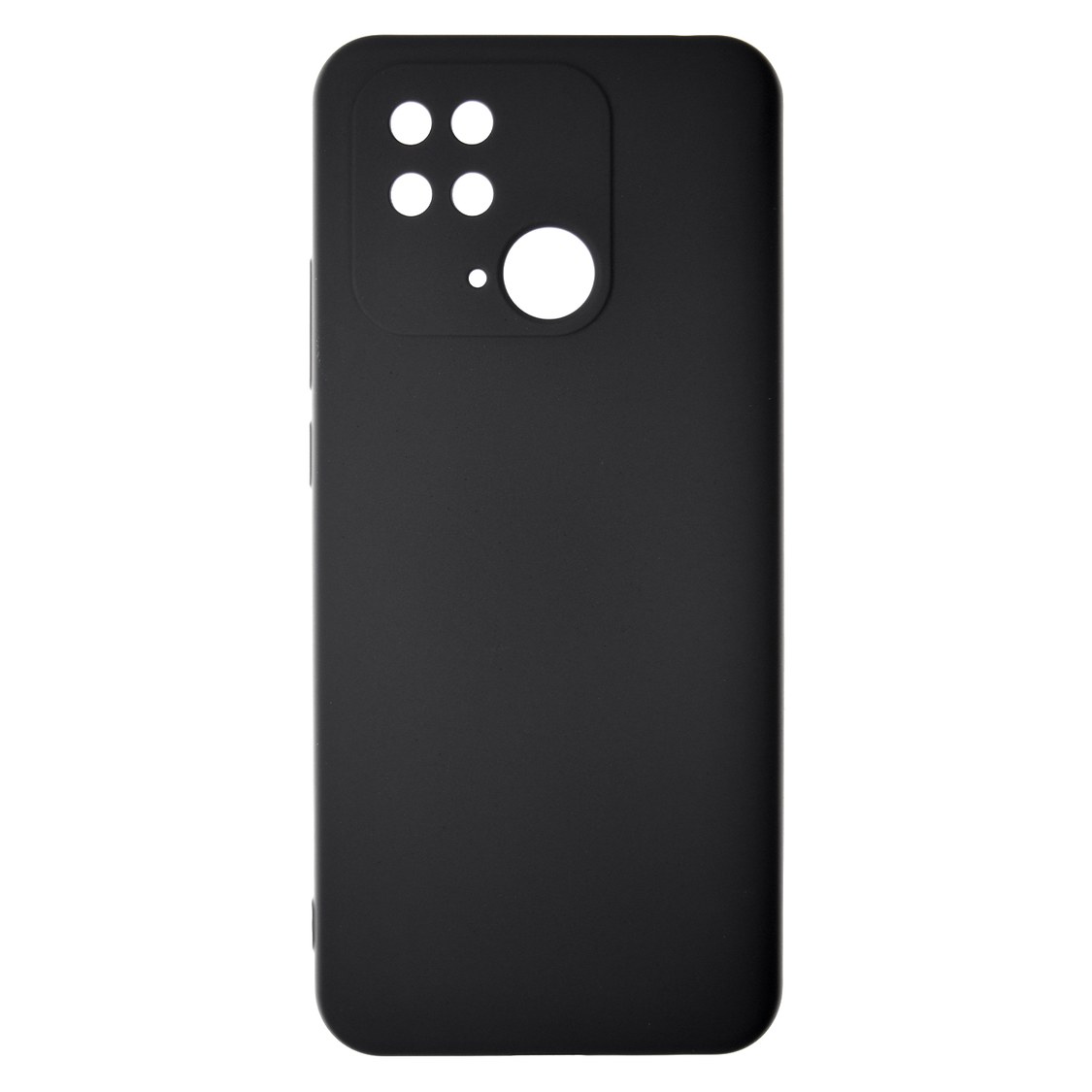 Чохол накладка Xiaomi Redmi 10C Silicone Case Separate Camera Black