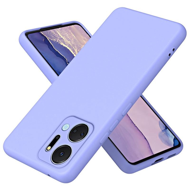Чохол накладка Silicone Cover Honor X7a Lavander Gray - -