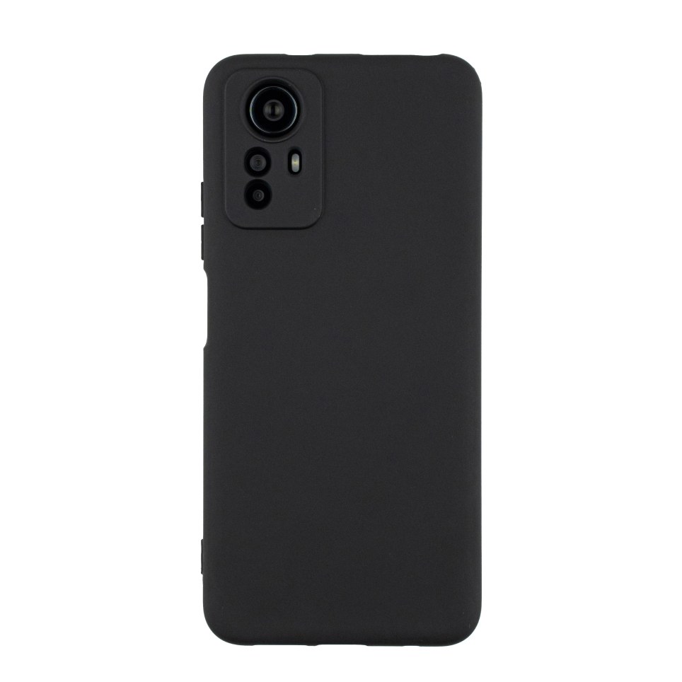 Чохол накладка Silicone Case Xiaomi Redmi Note 12S Black - -