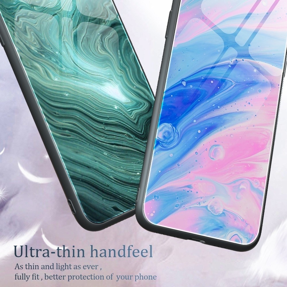 Чохол накладка Pattern and Glass Case Marble Samsung A04e Marble Green - -