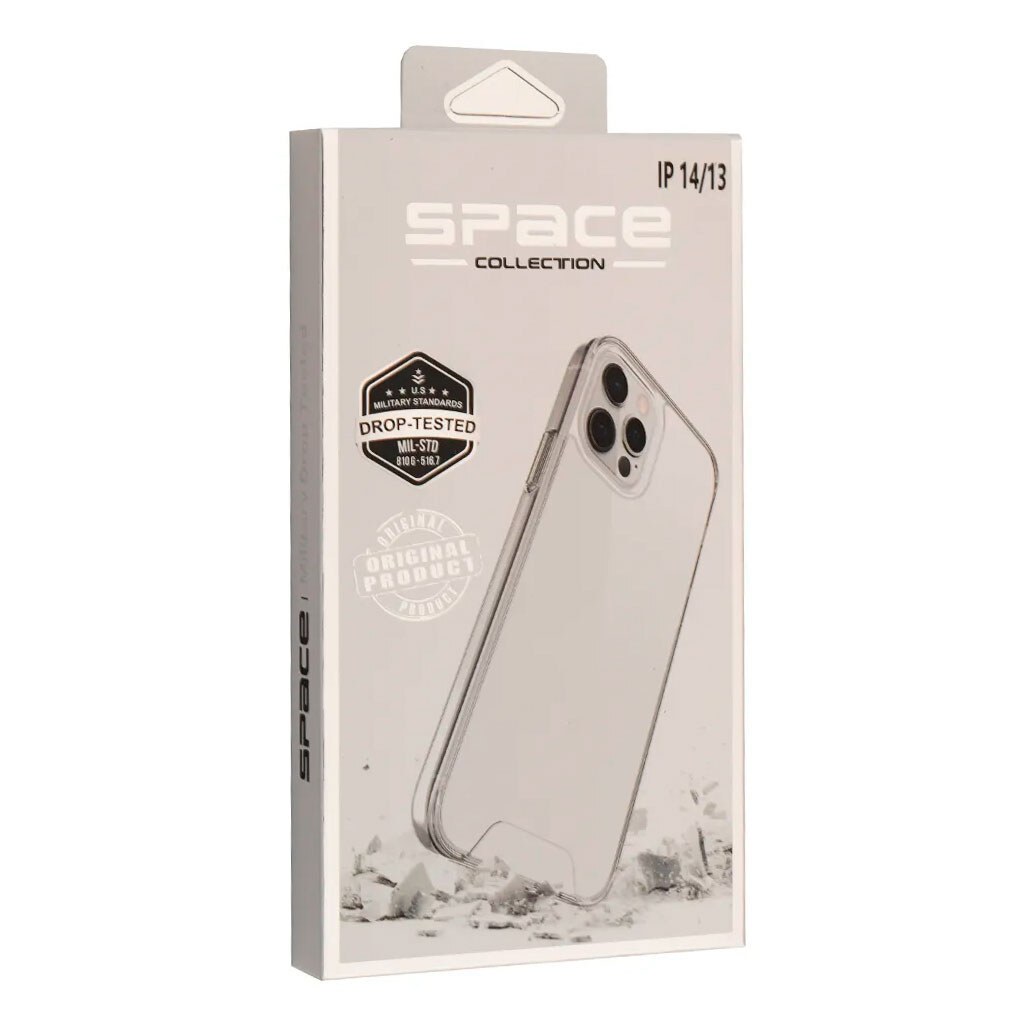Чохол накладка TPU Space Case Apple iPhone 16 Pro Max (6.9`) Transparent - -