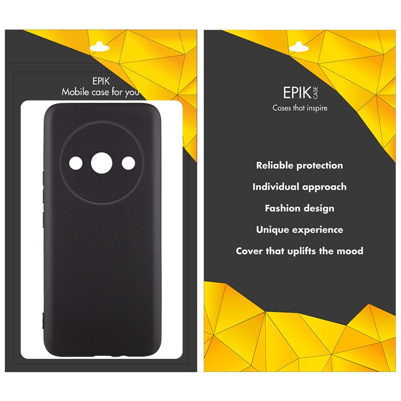 Чохол накладка TPU Epik Xiaomi Redmi A3 Black - -