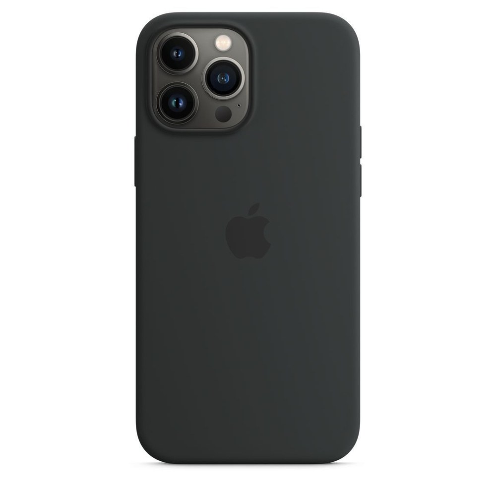 Чохол накладка Silicone Case iPhone 13 Pro Max Black - -