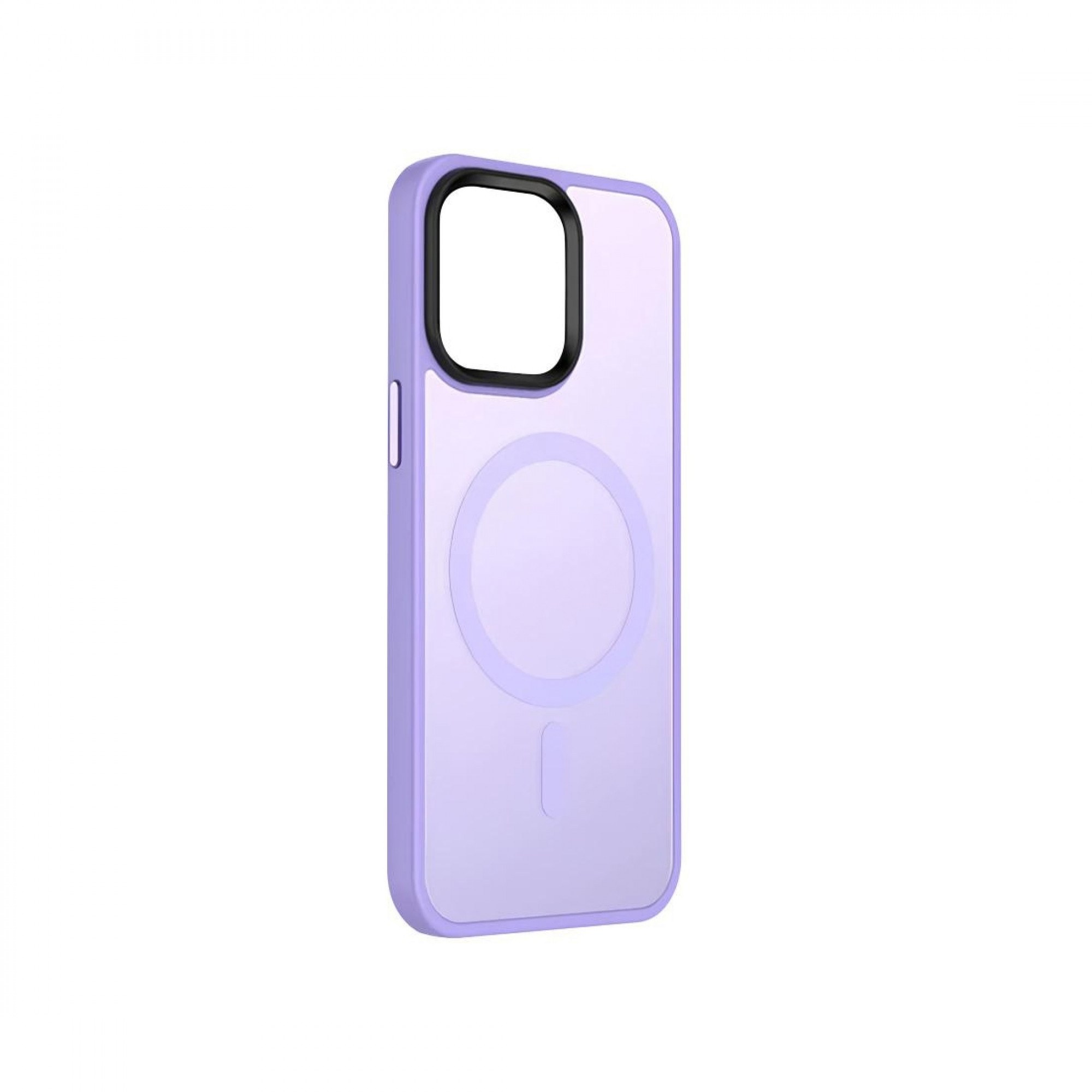 Чохол накладка Matte Colorful Metal Frame iPhone 13 Pro Max Lilac - -