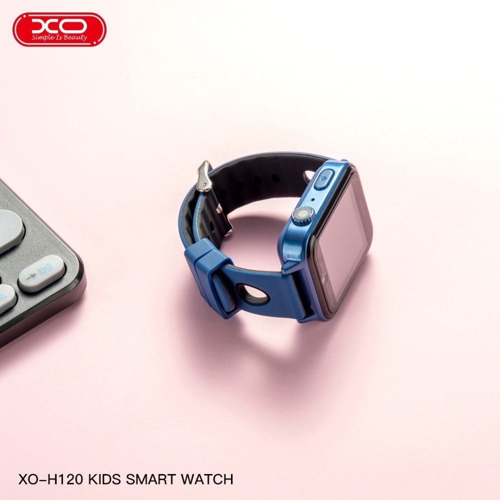 Дитячий годинник Smart Baby watch XO-H120 Blue - -