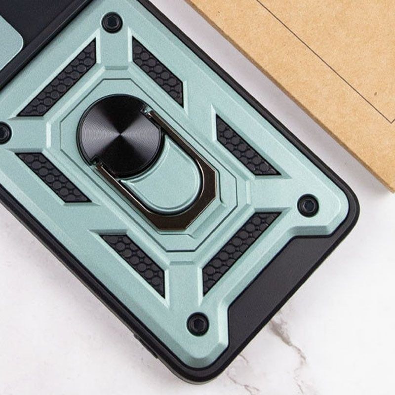 Чохол накладка серії Camshield Serge Ring для Samsung Galaxy A04s Green - -