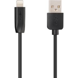 Дата кабель USB Gelius One GP-UC117 USB-A to Lightning (1m) (12W) Black
