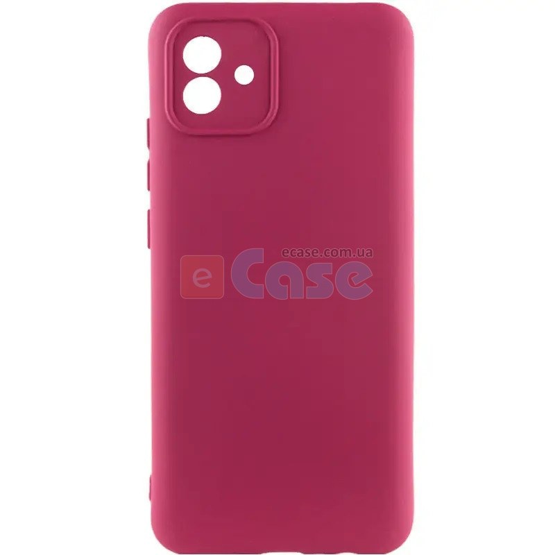 Чохол накладка Silicone Cover Lakshmi Full Camera Samsung Galaxy A04 Red - -