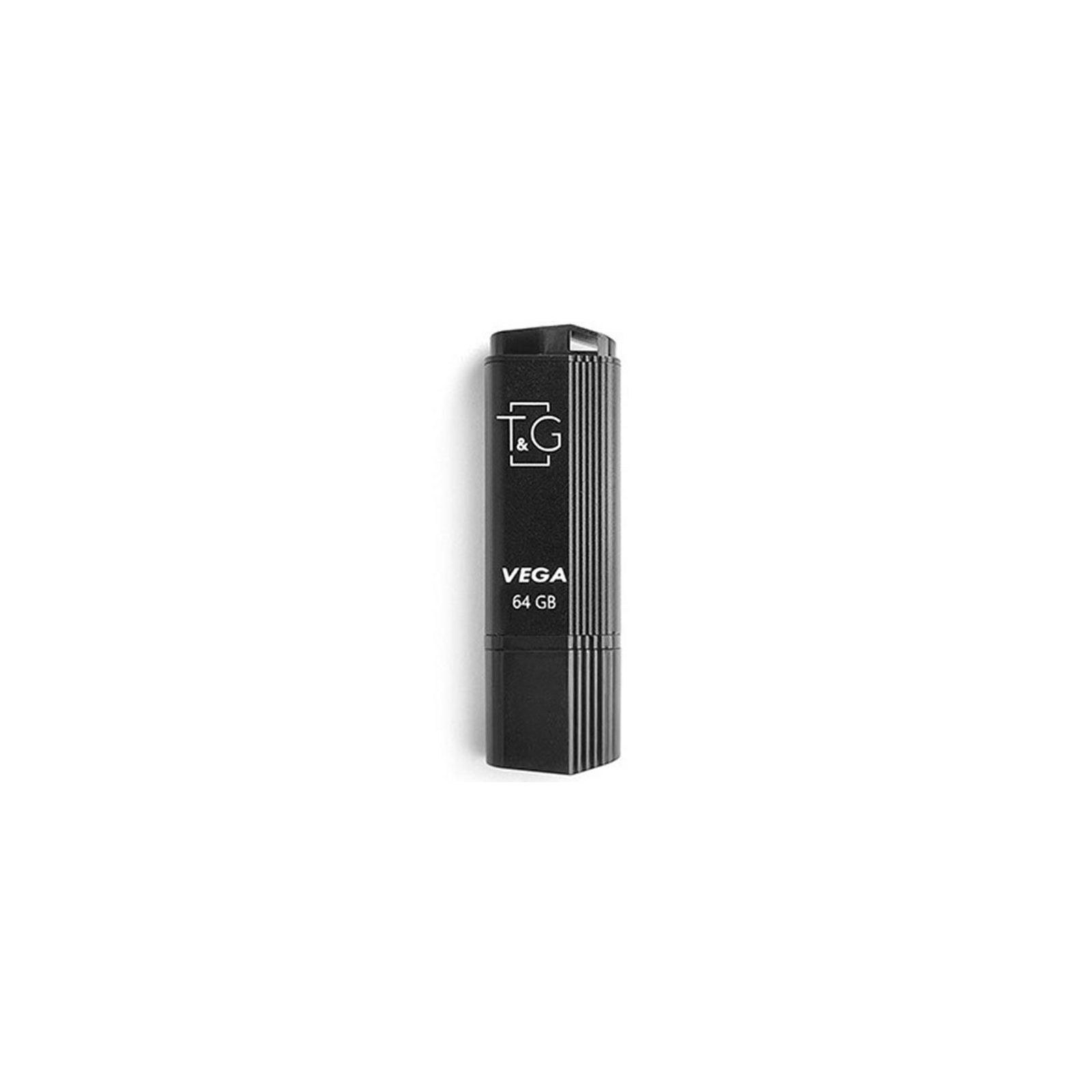USB флеш накопичувач T&G Vega 121 64Gb Black