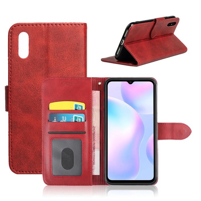 Чохол-книжка Premium Xiaomi Redmi A1/A2 Red - -