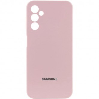 Чохол накладка Silicone Cover Lakshmi Full Camera Samsung Galaxy A04s Sand Pink - -