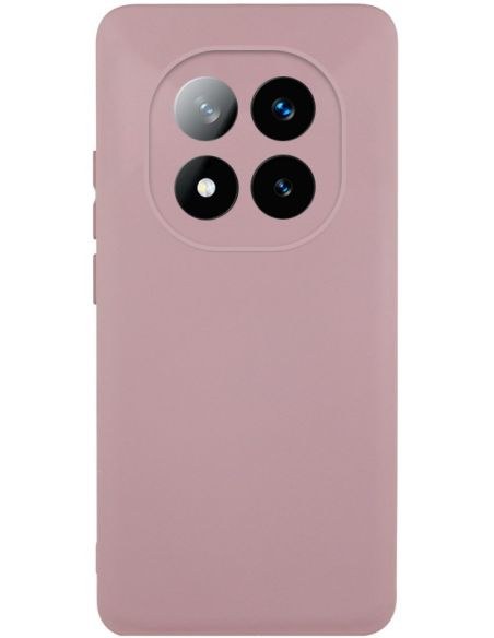 Чохол накладка Silicone Case Full Xiaomi Redmi Note 14 Pro 4G Sand Pink