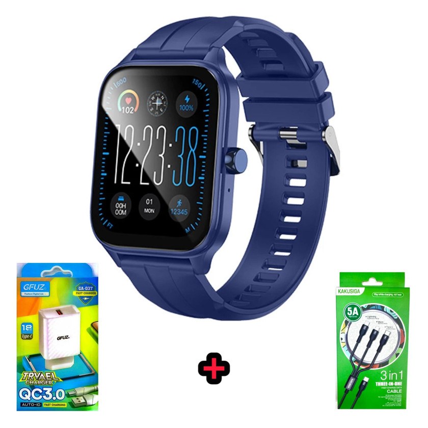 Смарт-годинник Hoco Smart Watch Y27 Smart sports watch (call version) Blue