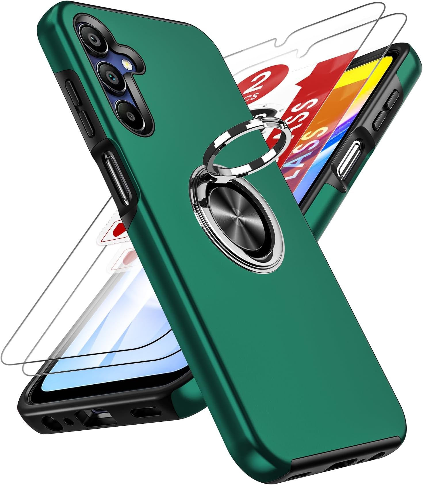 Чохол-книжка GETMAN Elegant Samsung Galaxy A15 4G/5G / M15 5G Green - -
