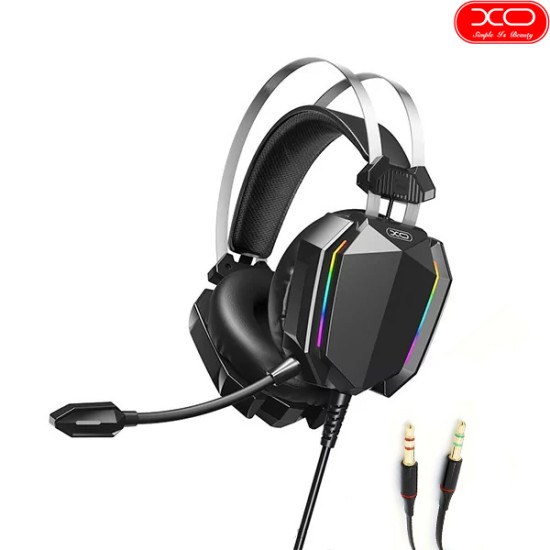 Провідна гарнітура накладна XO GE07 Gaming Wired Headphones Black