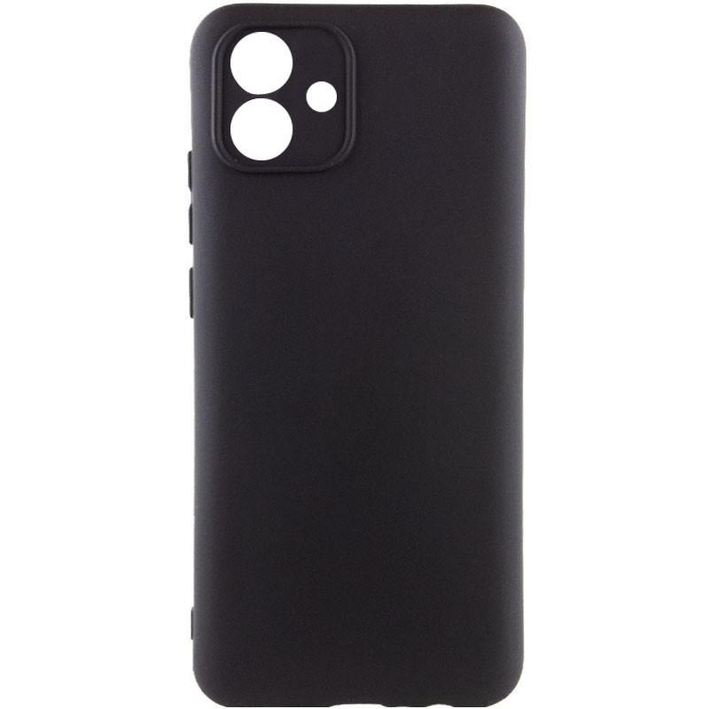 Чохол накладка Silicone Cover Full Camera Samsung Galaxy A05 Black - -