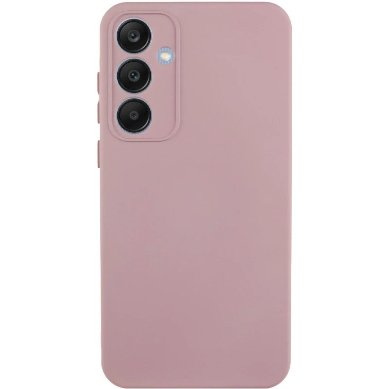 Чохол накладка Silicone Cover Full Camera Samsung Galaxy A05 Pink Sand - -