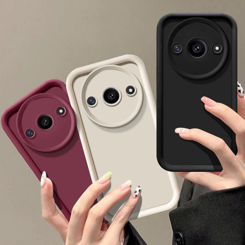 Чохол накладка Silicone Cover Full Camera Xiaomi Redmi A3 Pink Sand - -
