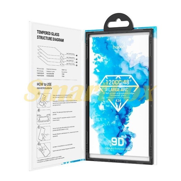 Захисне скло hoco iPhone 15 Pro Black