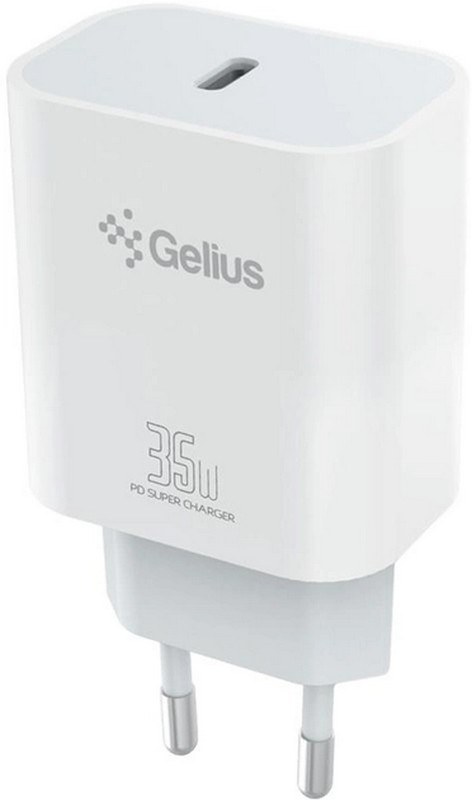 Мережевий зарядний пристрій Gelius PD35W GP-HC054 PPS Type-C White - -