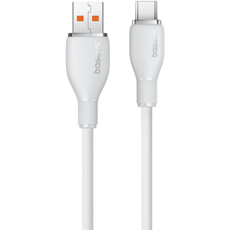 Дата кабель USB Baseus Pudding Seriesl Type-C 100W (P10355703111-00) 1.2m White - -