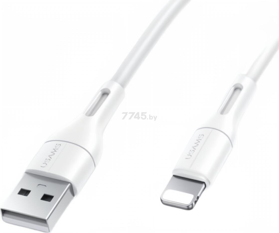 Дата кабель USAMS US-SJ500 U68 USB to Lightning (1m) White - -
